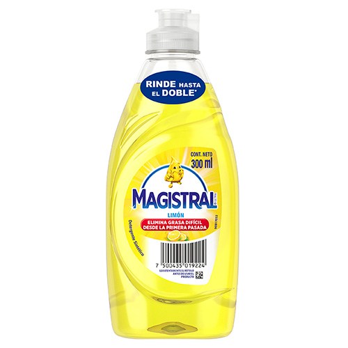 Imagen del producto: MAGISTRAL DETERGENTE LIMON 300ML (87367)