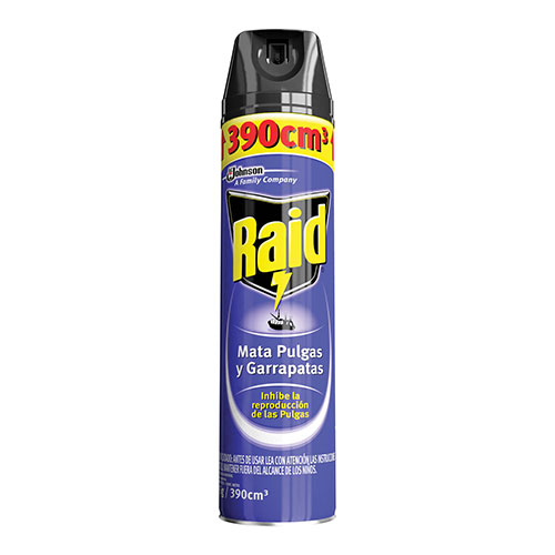 Imagen del producto: RAID MATA PULGAS Y GARRAPATAS (91460)