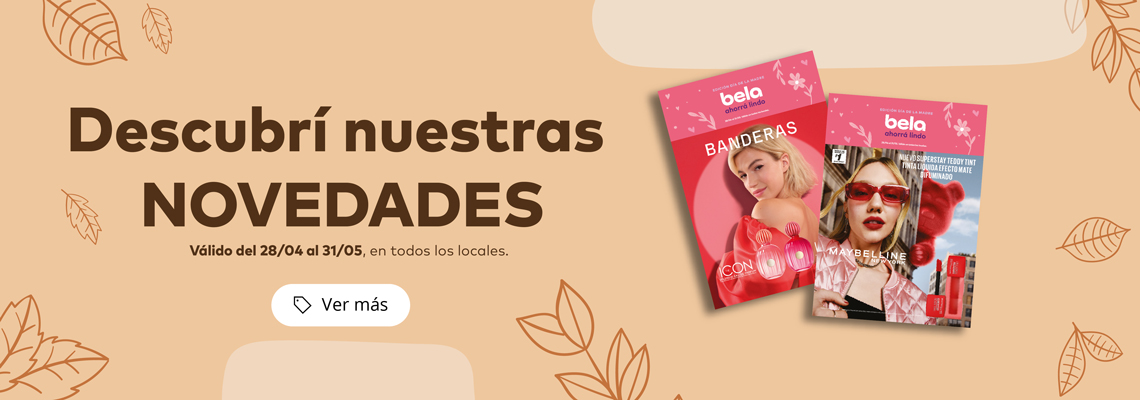 ¡Conocé las novedades para el día de la madre!: Promociones válidas del 28/4 al 31/5.