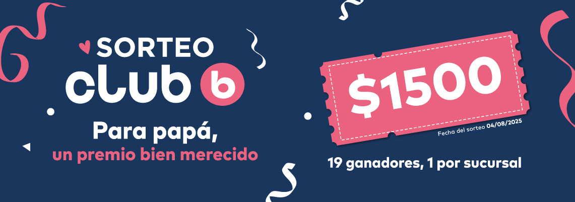 Para papá, un premio bien merecido: Con tus compras realizadas en bela del 1 al 31 de julio, participás automáticamente por órdenes de compra.